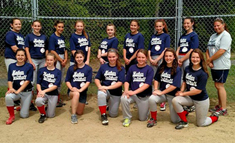 Girls softball team